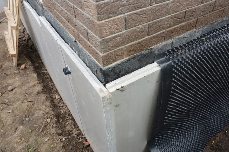 Waterproofing with Drainage Mat